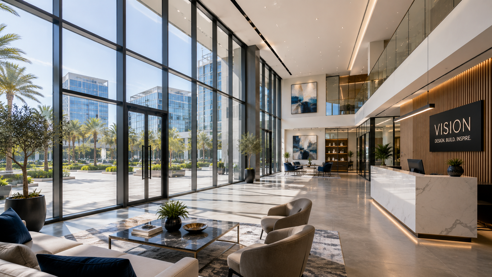 Commercial Glazing in Abu Dhabi - glass and aluminium work variety 28