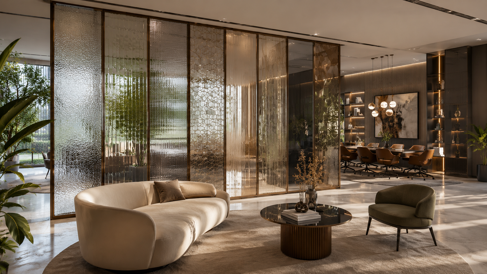 Decorative Glass Panels in Abu Dhabi - glass and aluminium work variety 12
