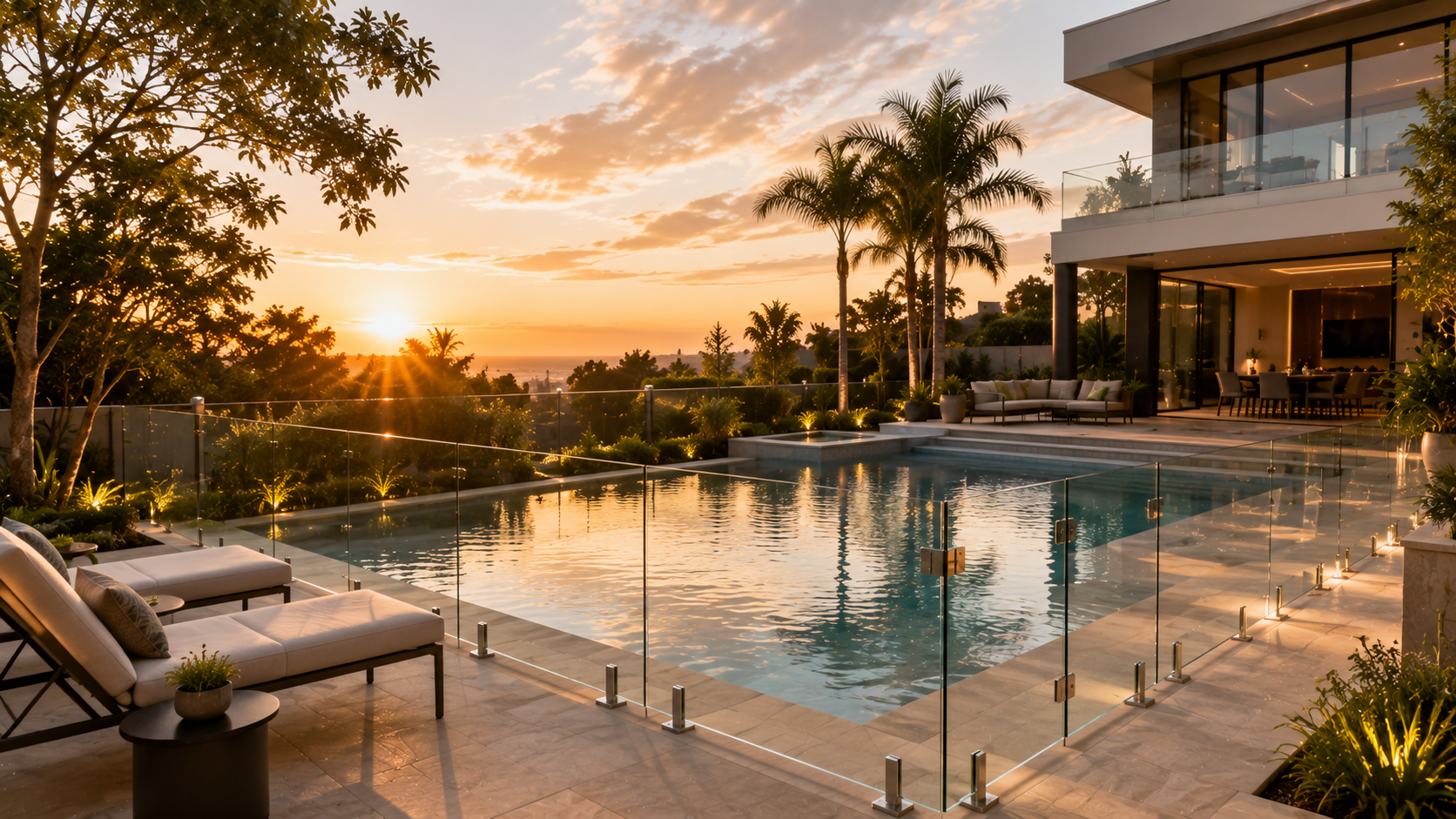 Pool Fence Glass in Abu Dhabi - glass and aluminium work variety 25