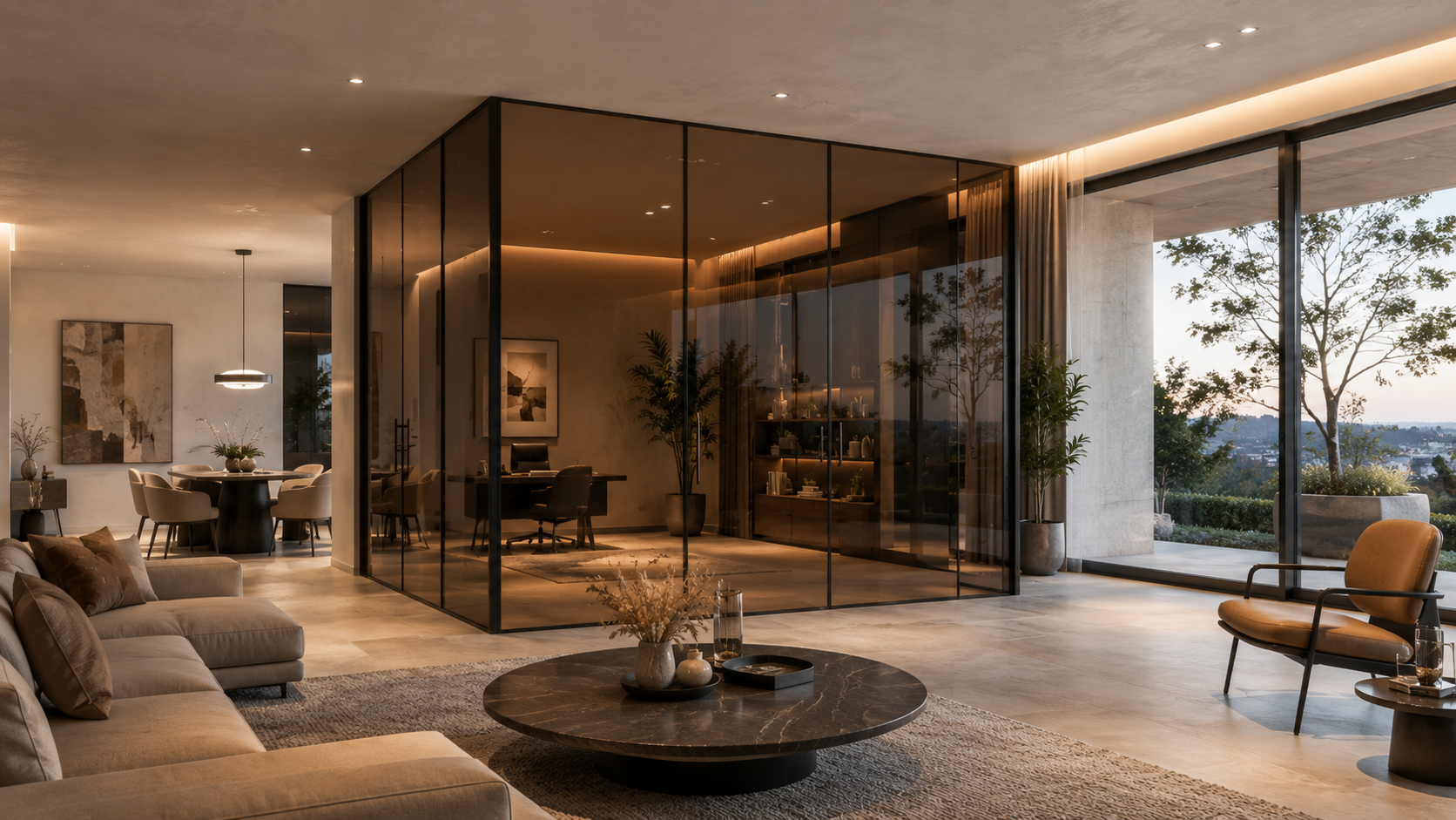 Tinted Glass Works in Abu Dhabi - glass and aluminium work variety 14